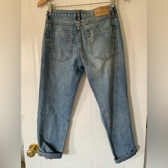 ONE X ONETEASPOON Low Rise Jeans size 25 - Picture 2 of 4